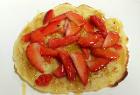 Pancake with Strawberries